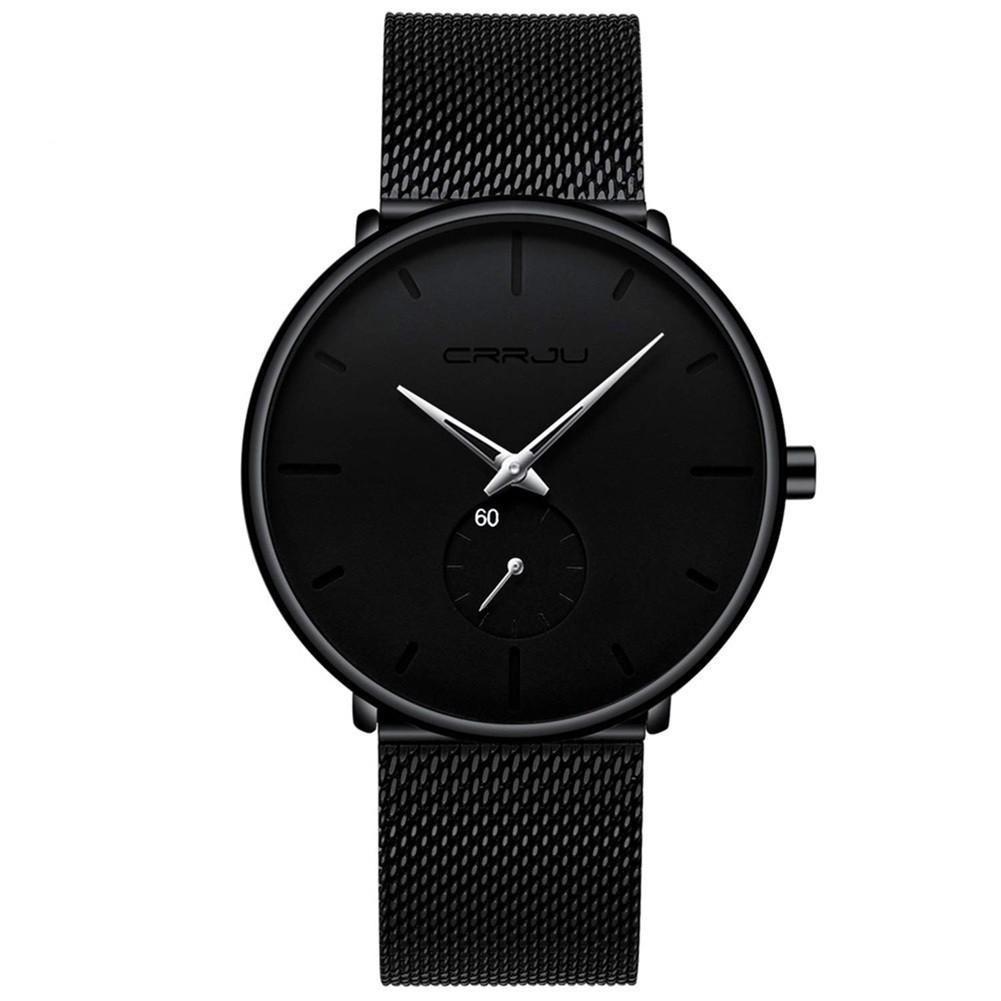 Relógio Montre Pro Masculino relógio 006 AmploTech PRETO / PRATA