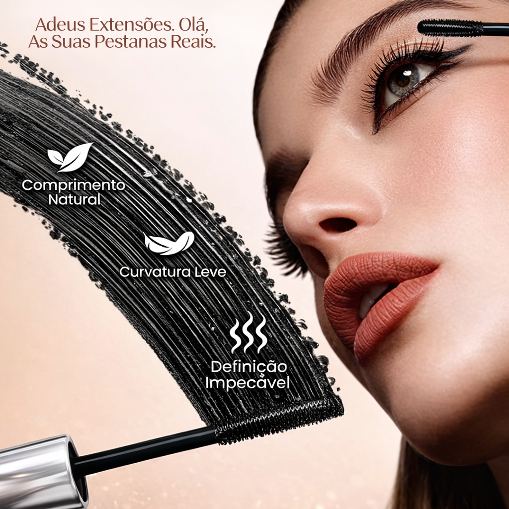 🥳PROMOÇÃO QUENTE DE 2026🥳💞Mais de 50 mil unidades vendidas!👁️✨ Cílios lindos o dia todo, à prova de manchas! Rímel à prova d'água com fibras para um volume natural. 💖💃