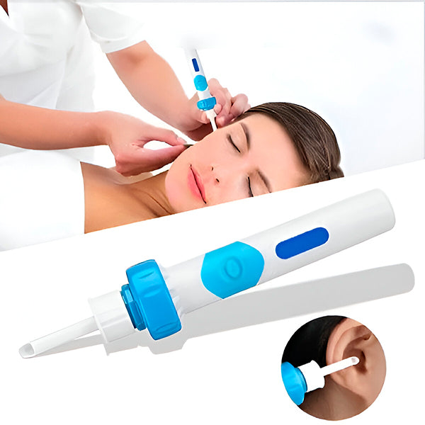 Aspirador de cera de ouvido Ergonómico