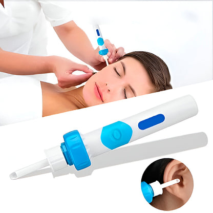 Aspirador de cera de ouvido Ergonómico