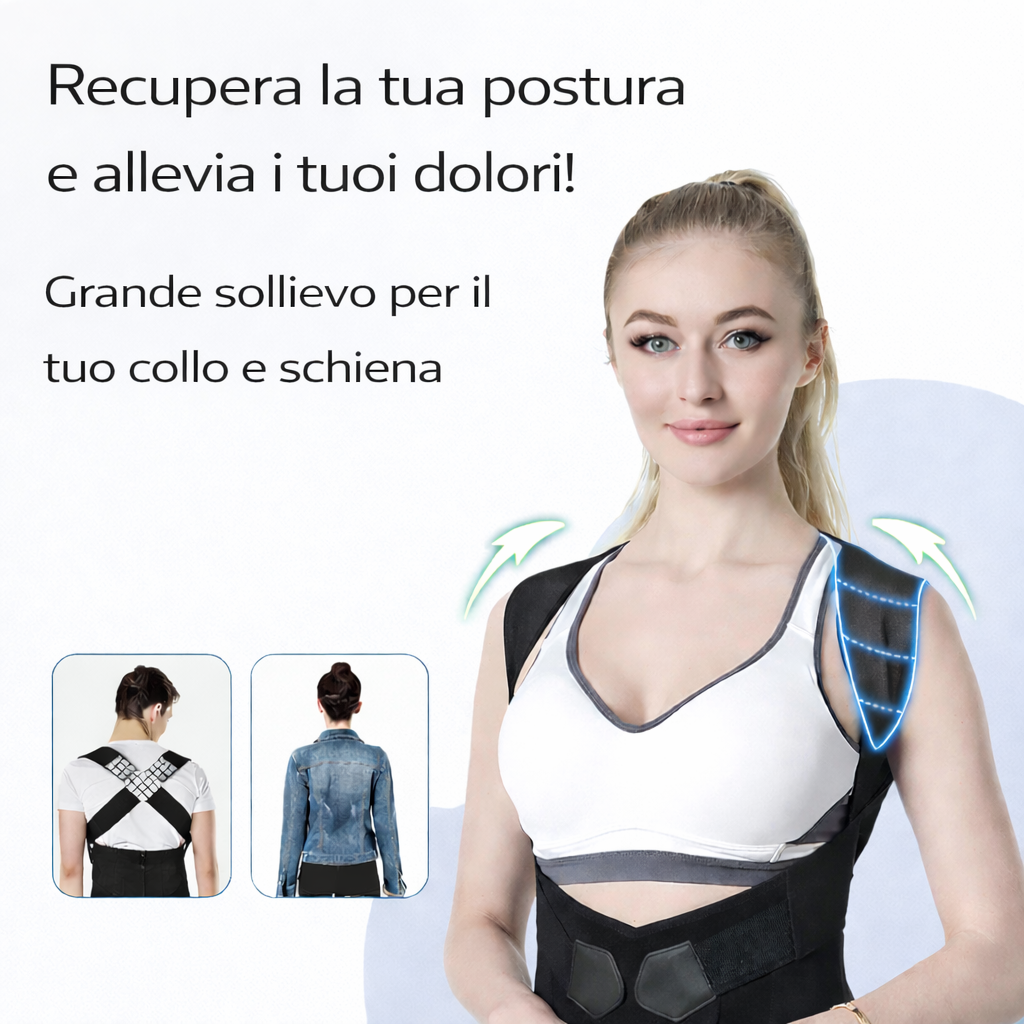 Corrector Ultra Pro | Correggi la tua postura e allevia il mal di schiena