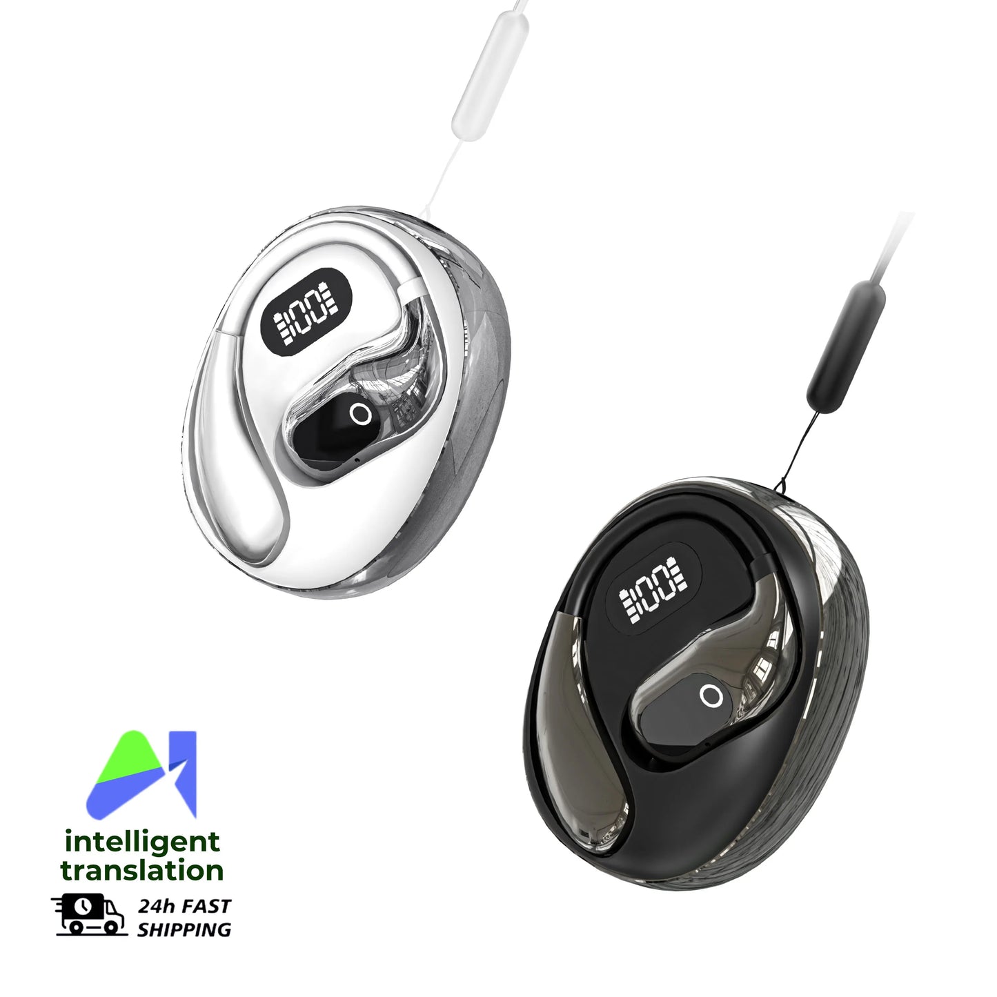 🎧 XG99 AI — 2 AURICULARES TRADUCTORES + CABLE DE CARGA + ¡REGALO EXCLUSIVO SOLO HOY! 🔥