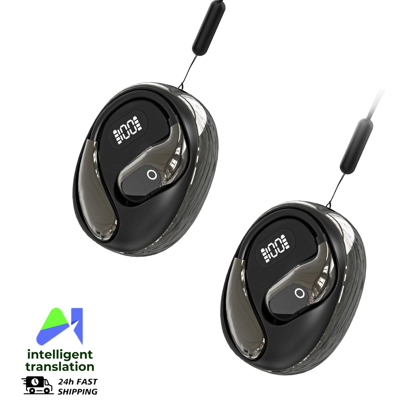 🎧 XG99 AI — 2 AURICULARES TRADUCTORES + CABLE DE CARGA + ¡REGALO EXCLUSIVO SOLO HOY! 🔥