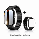 Smartwatch À Prova de Água com Chamadas e Mensagens, Monitorização do Sono, Contador de Passos e Notificações para iPhone e Android