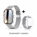 Smartwatch À Prova de Água com Chamadas e Mensagens, Monitorização do Sono, Contador de Passos e Notificações para iPhone e Android